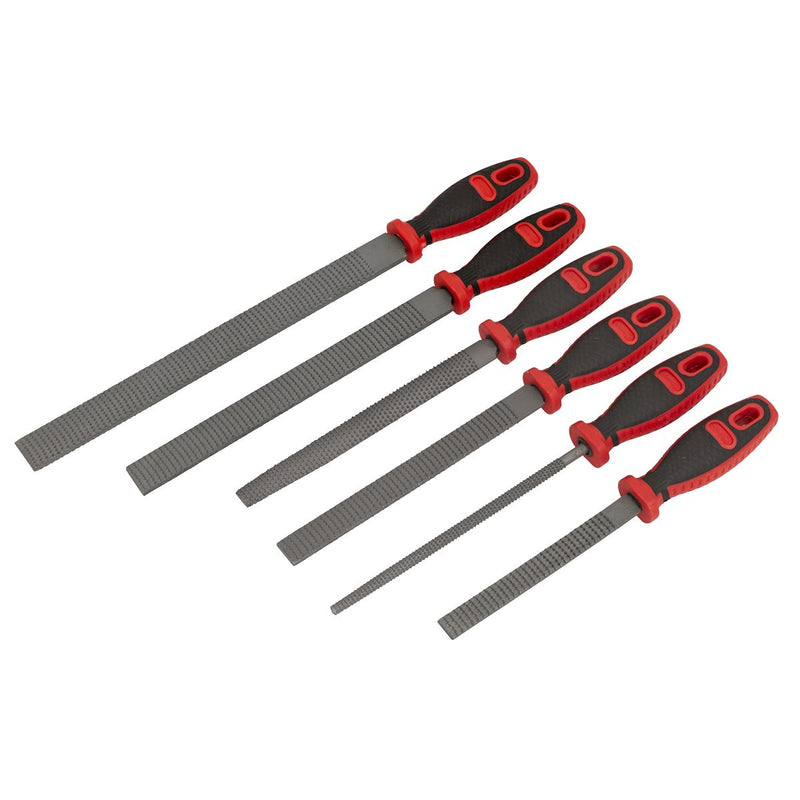 Sealey Premier Premier Rasp File Set 6pc AKR06 Sealey Premier - Dynamic Drive