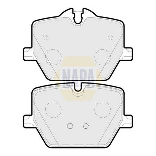 NAPA Rear Brake Pad Set NBP1675