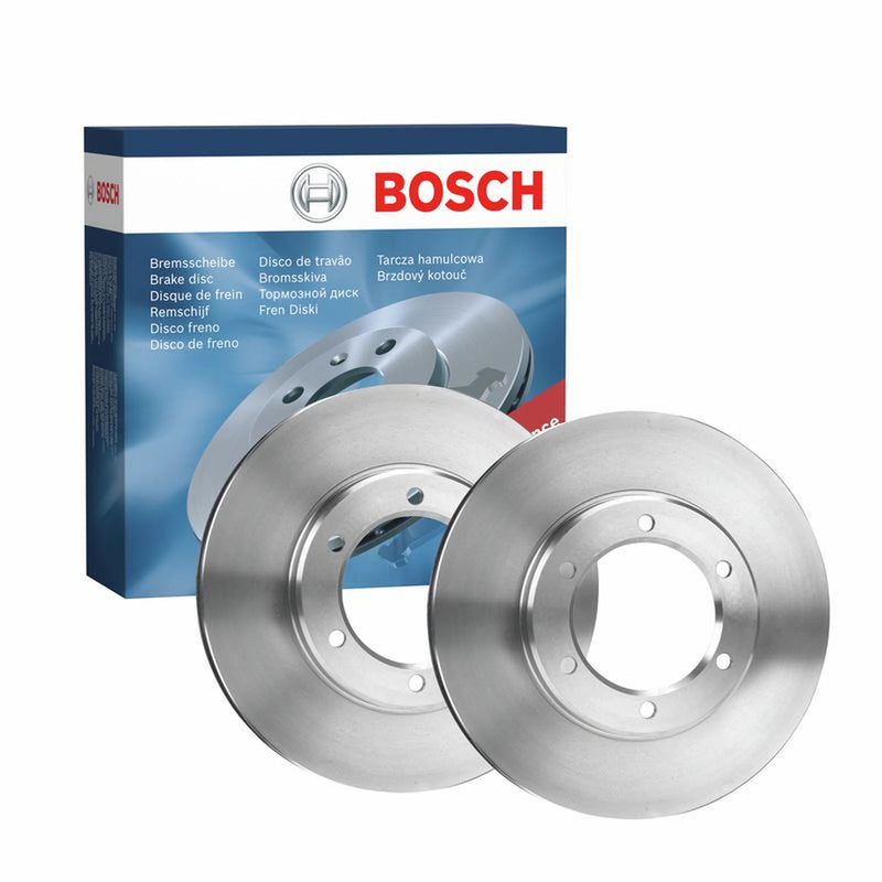 Bosch 2 x Vented Front Brake Discs 0986479A95-x2