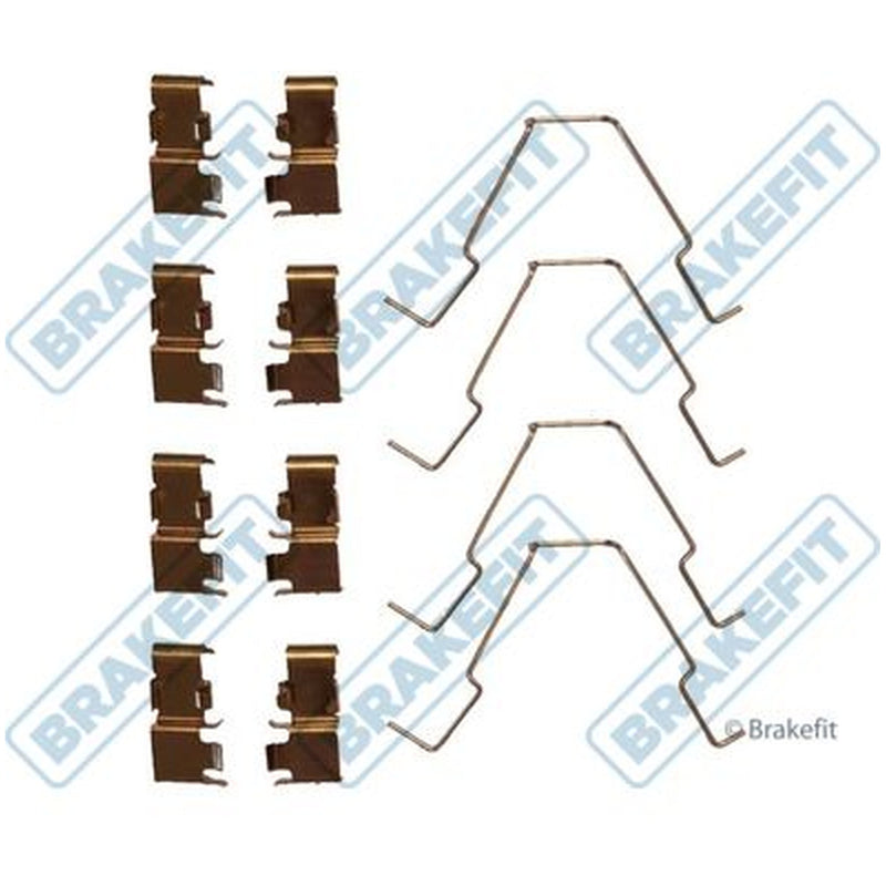 Apec Brake Pad Accessory Fitting Kit Rear fits Kia Carens I 2000-2007