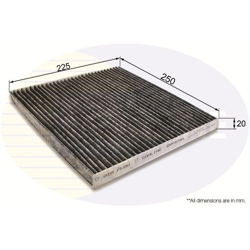 Comline Cabin Air Filter (Pollen Filter) fits Hyundai Grand Santa Fé 2013-2018