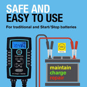 Ring 4A Smart Battery Charger and Battery Maintainer LCD Display 6/12v Ring Automotive - Dynamic Drive