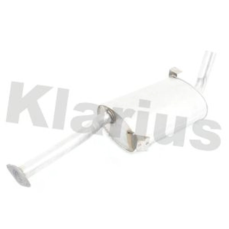 Klarius Box With Centre Pipe Centre fits Nissan Terrano II 1996-2007 2.7