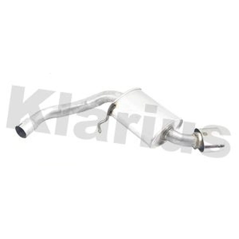 Klarius Box With Tail Pipe Rear fits BMW 1 2004-2011