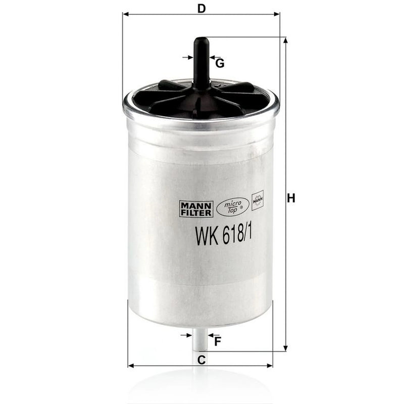 MANN-FILTER Fuel Filter Element