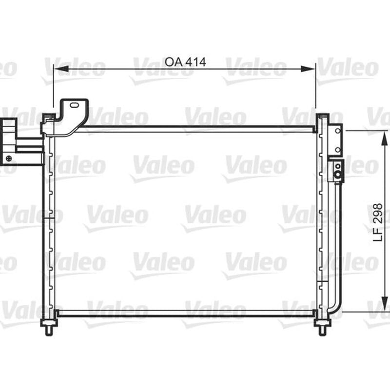 Valeo Air Conditioning Condenser 818088
