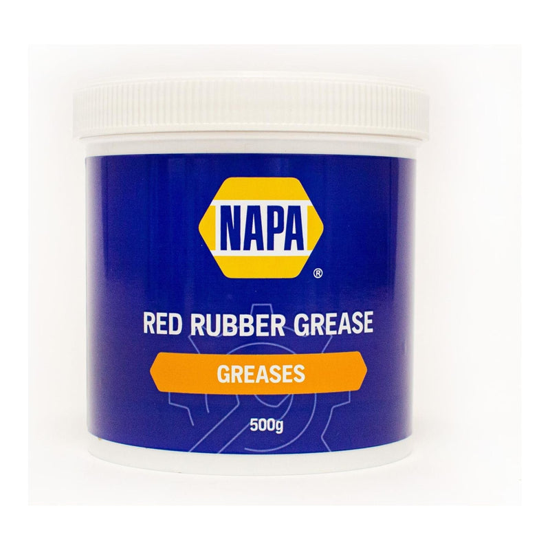 2x NAPA Red Rubber Grease Brake Caliper Pistons & Hydraulic Systems 500g NAPA - Dynamic Drive