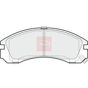 Apec Front Brake Pad Set fits Citroën C-Crosser Enterprise 2009 on 2.4