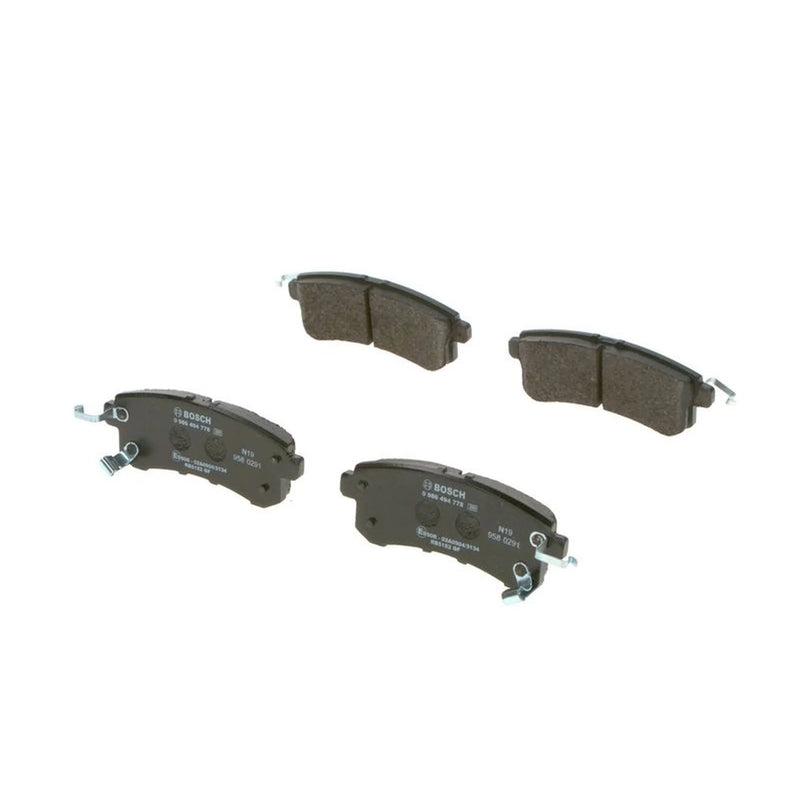 Bosch Front & Rear Pads fits Nissan Patrol VI 2010 on 5.6