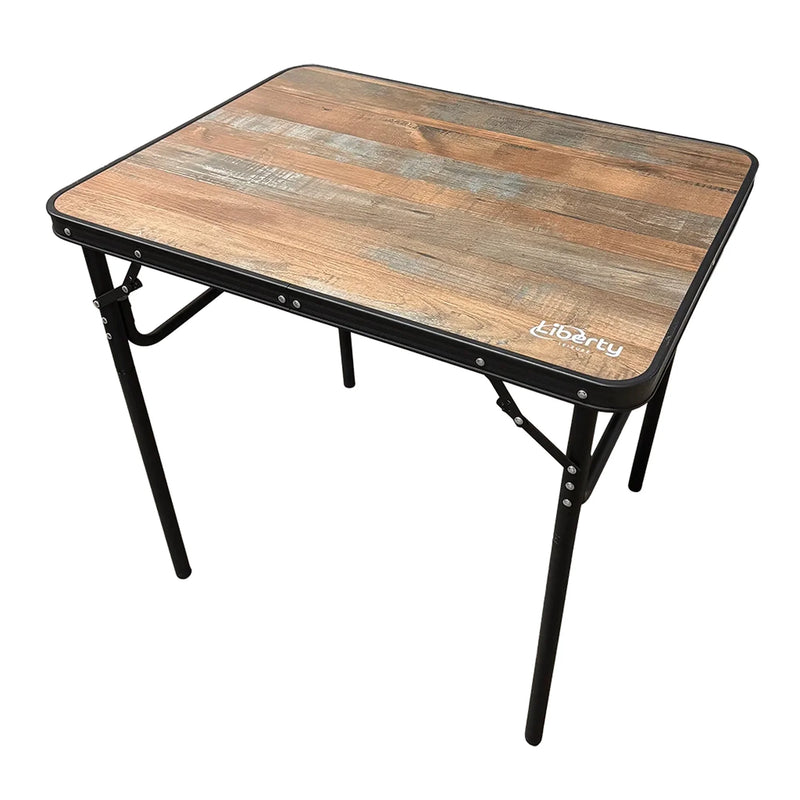 Liberty Camping Table Shergar Wood Effect Medium