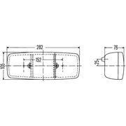 Hella Tail Light / Lamp R10W Right
