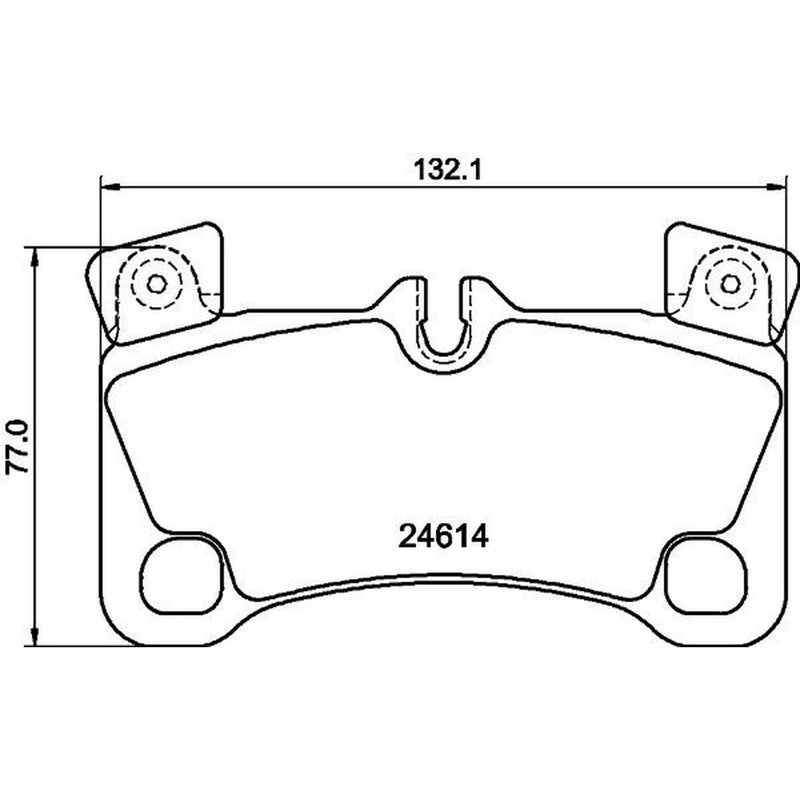 Mintex Front & Rear Brake Discs & Pads fits VW Touareg 2002-2018