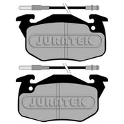 Juratek Front Brake Pad Set fits Citroën Saxo 1996-2004 1.0 1.1 1.4 1.5 1.6