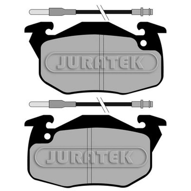 Juratek Front Brake Pad Set fits Citroën Saxo 1996-2004 1.0 1.1 1.4 1.5 1.6
