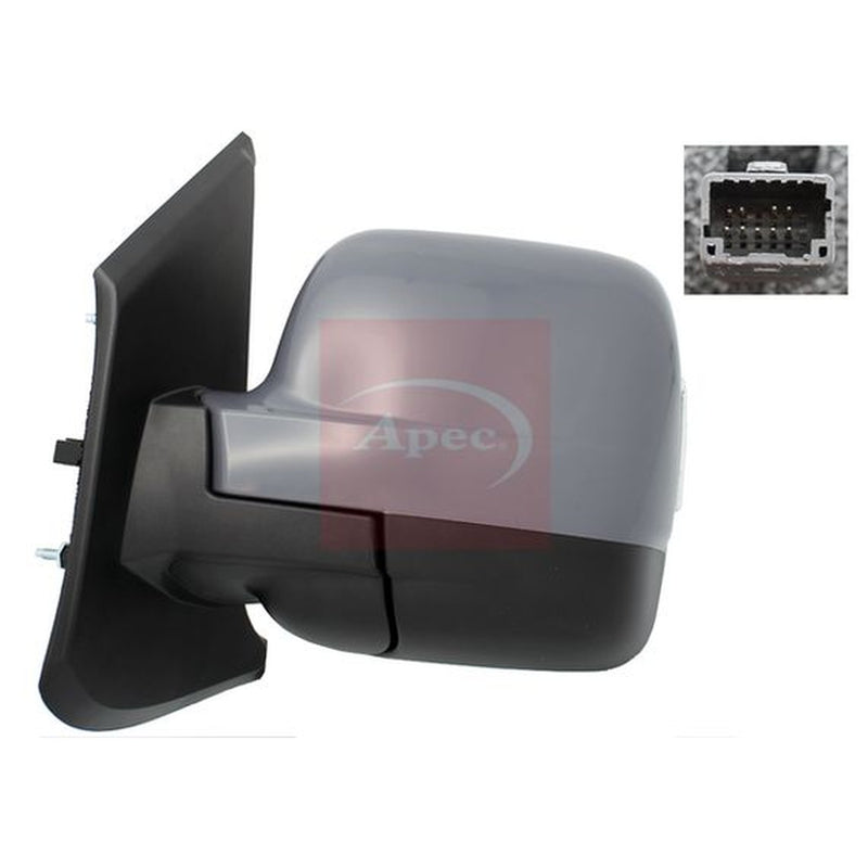 Apec Door / Wing Mirror Left fits Nissan Primastar 2021 on 2.0