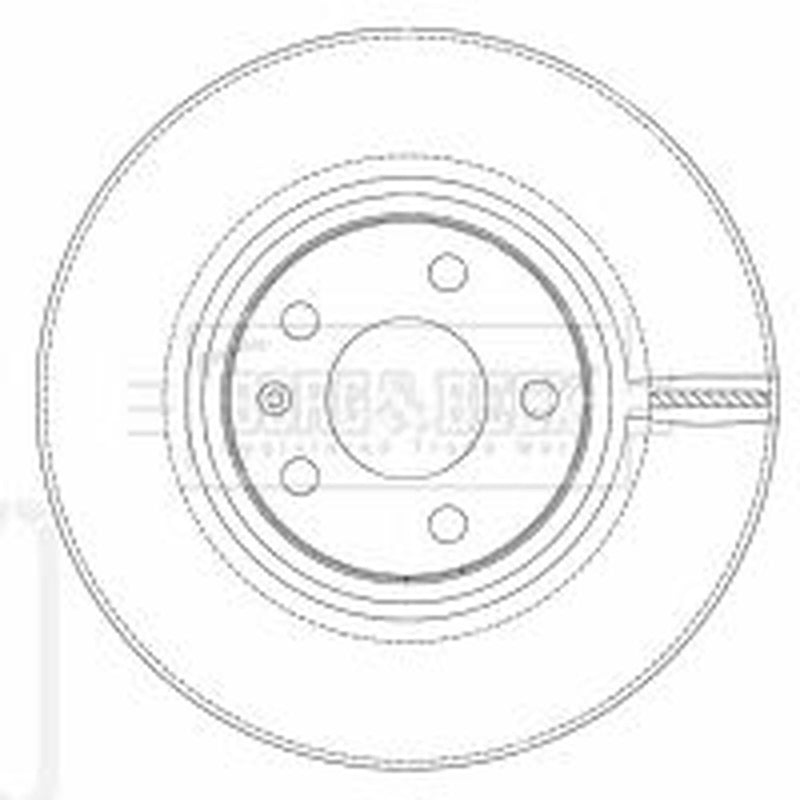 Borg & Beck Front & Rear Brake Discs & Pads fits Audi A6 C6 2004-2011