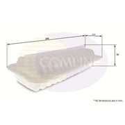 Comline Engine Air Filter CTY12085