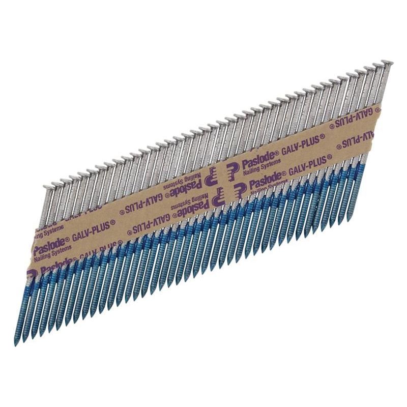Paslode 3.1 x 63mm IM360 Ring Nails Galv-Plus® Finish Box of 2200 + 2 Fuel Cells Paslode - Dynamic Drive