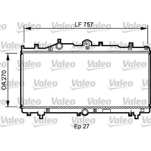 Valeo Engine Radiator 731979