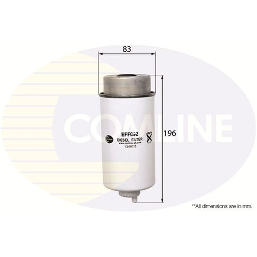 Comline Fuel Filter Element fits Ford Transit 2000-2014 2.0 2.2 2.4