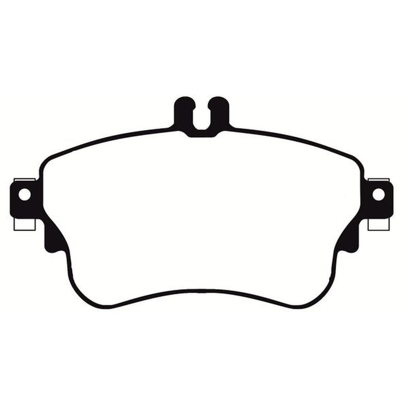 Abtex Front Brake Pad Set fits Mercedes-Benz A-Class 2012-2018