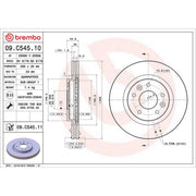 Brembo Front & Rear Brake Discs & Pads fits Nissan X-Trail III 2013-2014 2.0 2.5