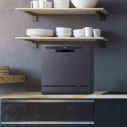 Baridi Tabletop Dishwasher 8 Place Settings 8L Capacity - Black DH88 Baridi - Dynamic Drive