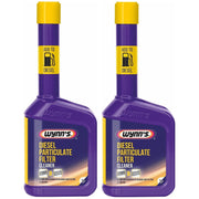 2x Wynn's Diesel Particulate Filter DPF Cleaner Purple 325ml Ultra Fast Wynns - NN4 Online 