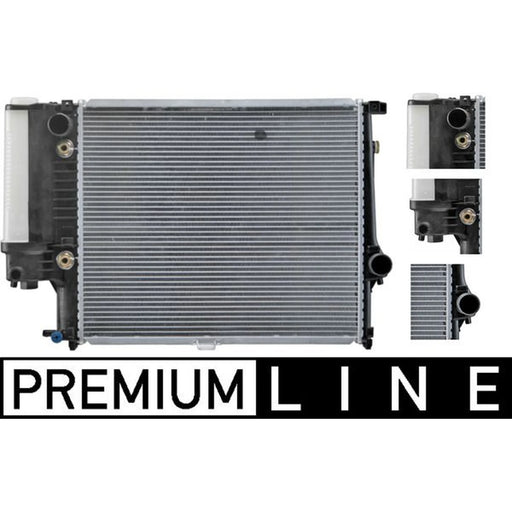 Mahle Engine Radiator fits BMW 5 1987-1996