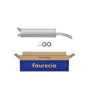 Hella End Silencer Rear fits Peugeot 305 1977-1988 1.3 1.5 1.8 1.9