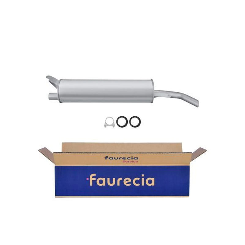 Hella End Silencer Rear fits Peugeot 305 1977-1988 1.3 1.5 1.8 1.9