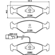 Mintex Brake Pad Set