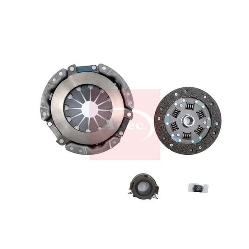 Apec Clutch Kit Set 3pc 180mm fits Toyota Starlet 1984-1996 1.0 1.3