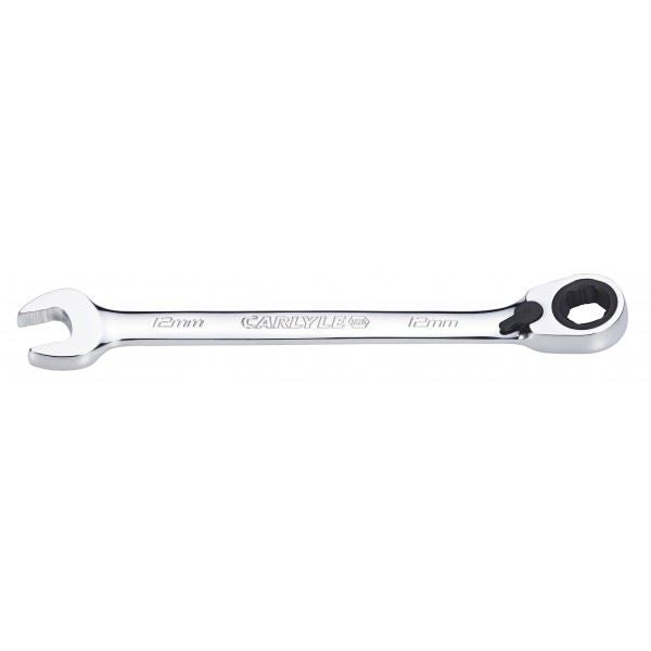Carlyle Tools Spanner - Reversible Ratcheting - Metric - 12 mm - image 1