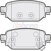 Fahren Rear Brake Pad Set FBP3852