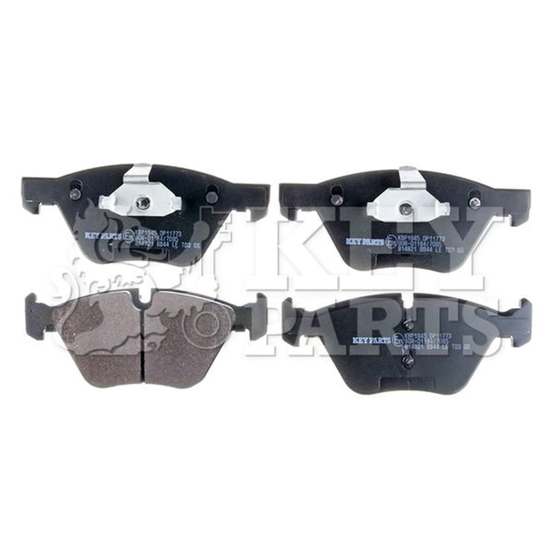 Key Parts Front Vented & Rear Vented Brake Discs & Pads fits BMW 3 2004-2013