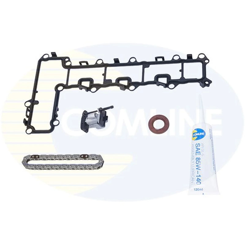 Comline Timing Chain Kit Set Links fits Citroën C4 Grand Picasso II 2013 on 2.0