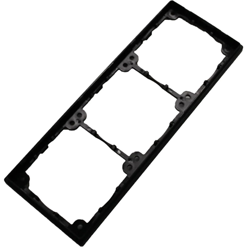 Fawo Spacer Frame Black 60x60mm Triple Low