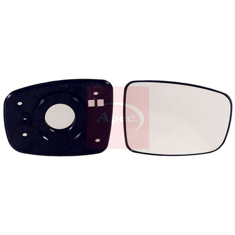 Apec Exterior Wing Mirror Glass Right fits Hyundai I10 I 2007-2013 1.1 1.2