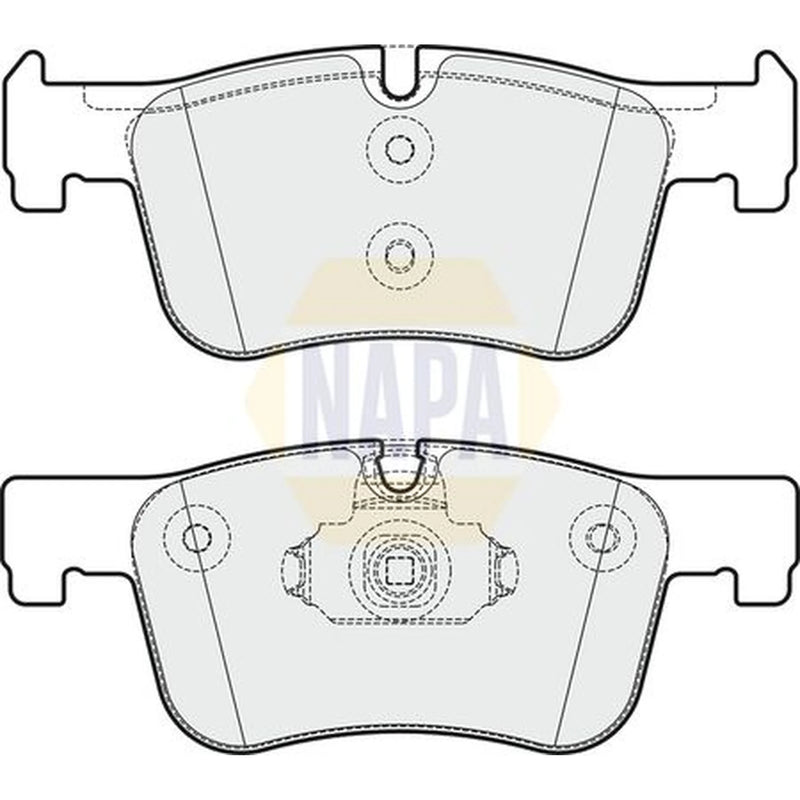 NAPA Front Brake Pad Set NBP1213