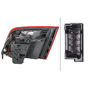 Hella Tail Light / Lamp H21W Left fits BMW 5 2010-2016