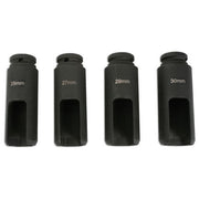 Laser Diesel Injector Nozzle Sockets 1/2"D 4pc 4843 Laser - Dynamic Drive