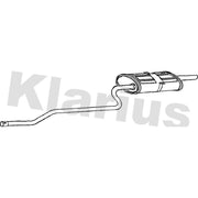 Klarius Box With Tail Pipe Rear fits Toyota Corolla Compact 1997-2000 1.6