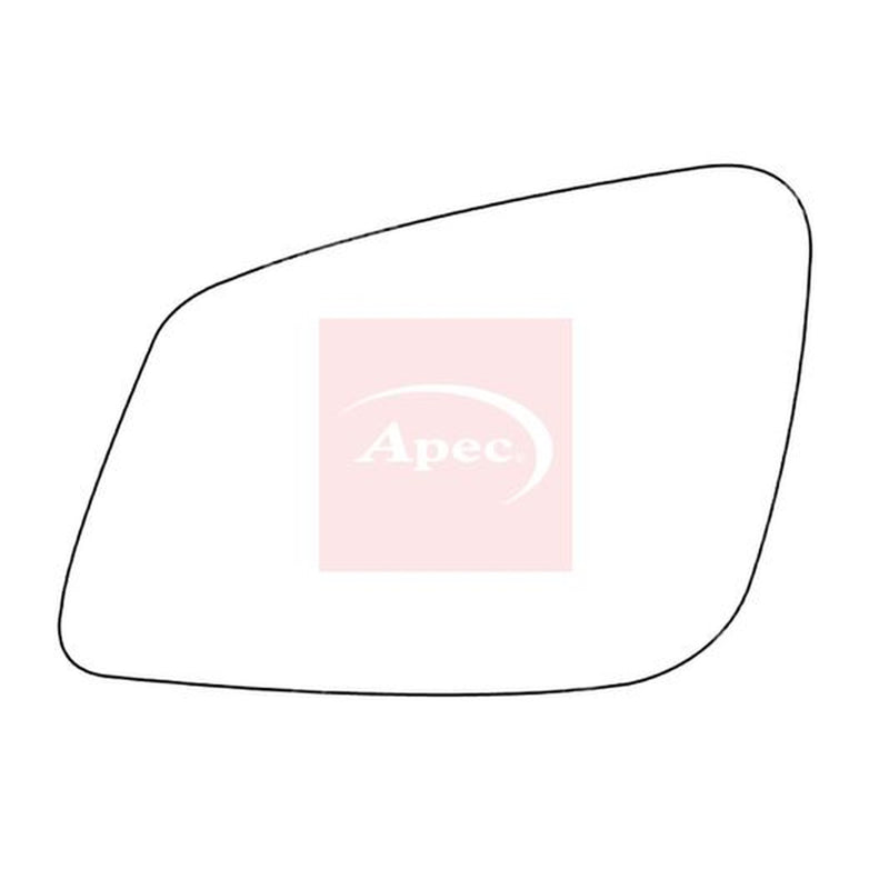 Apec Exterior Wing Mirror Glass Left fits BMW 1 2019-2020