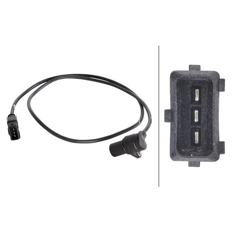 Hella Crankshaft Position Sensor fits Opel Ascona C 1986-1988 1.8 2.0