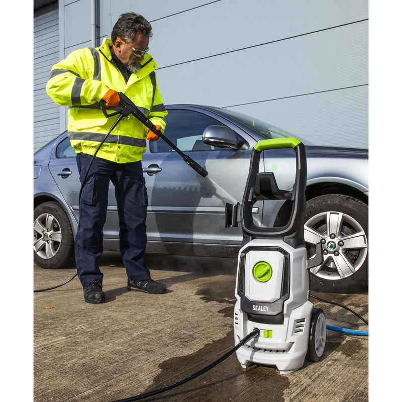 Sealey Pressure Washer with TSS & Rotablast Nozzle 130bar 420L/hr PW1860 Sealey - Dynamic Drive