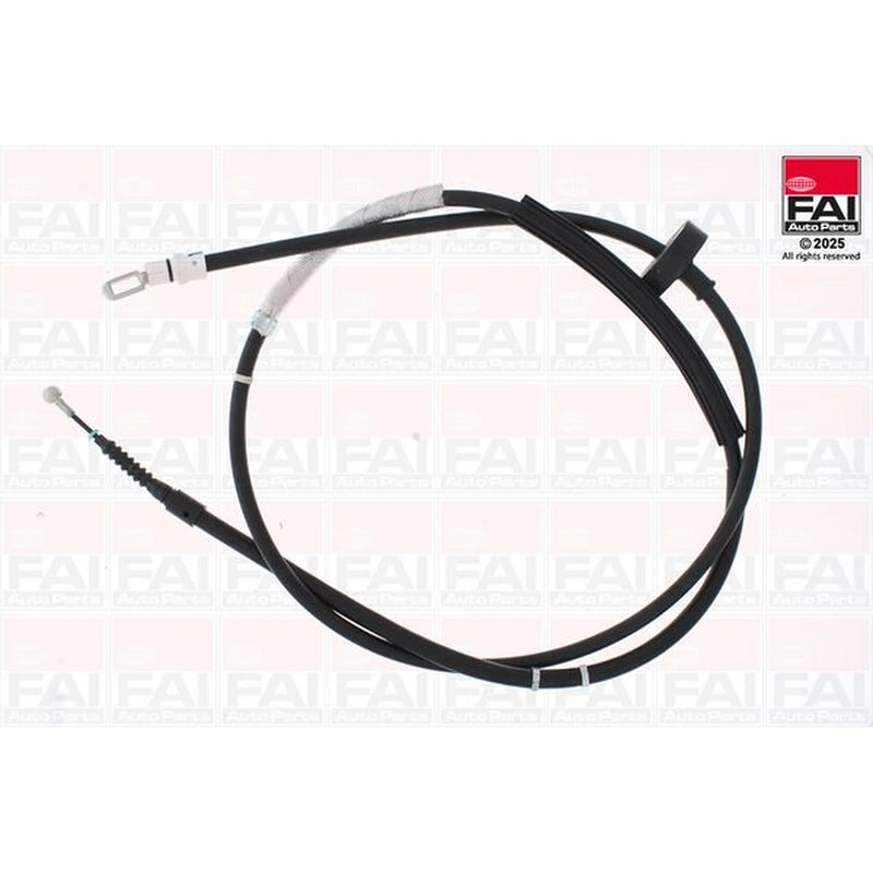FAI Handbrake Cable Left Rear fits Audi A4 B6 2000-2005 1.6 1.8 1.9 2.0 2.4 2.5