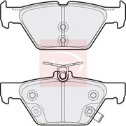 Apec Rear Brake Pad Set PAD2191