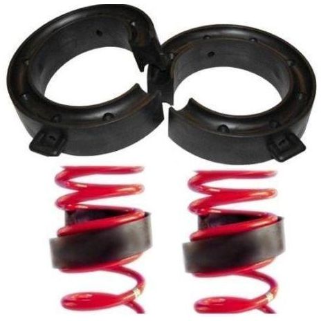 18-25mm Coil Spring Assister Gap Car Suspension Heavy Duty Rubber Leisurewize  - Dynamic Drive
