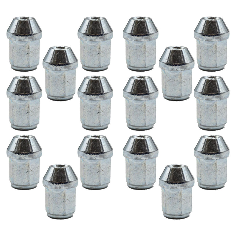 16 x Closed End Wheel Nuts for Triumph TR4 TR5 TR6 2000 2300 STAG Alloy & Steel Autoinparts  - Dynamic Drive